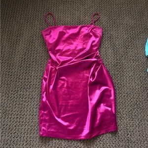 Windsor Tight Mini Dress - Magenta